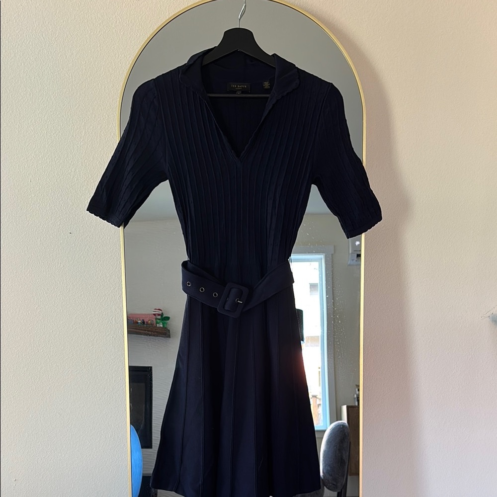 Ted baker Knit Navy dress